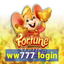 ww777 login